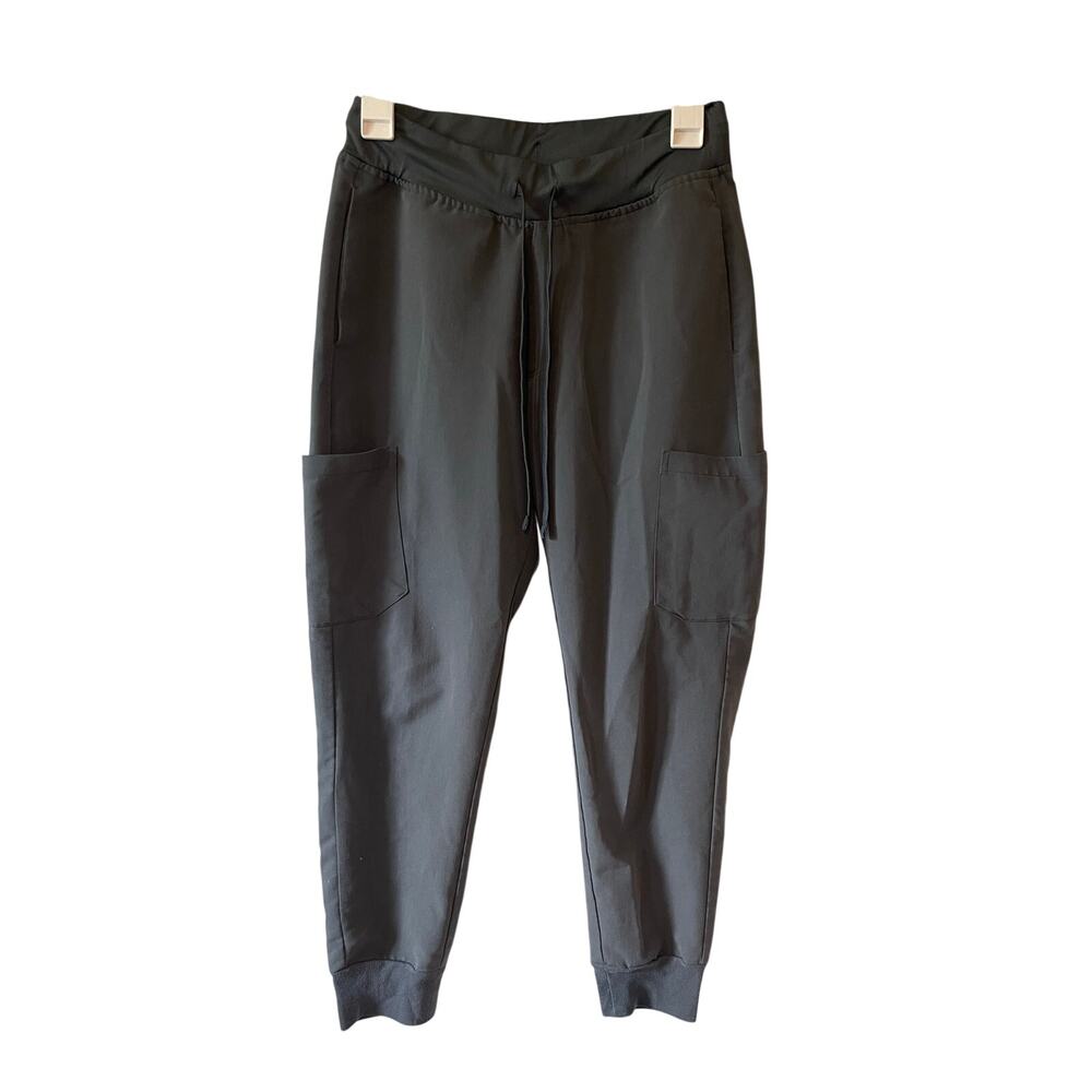 Mandala Women's Jogger scrub pants dark grey size XSP